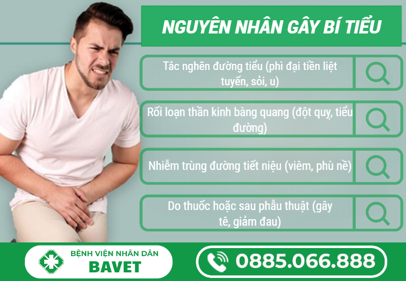BÍ TIỂU LÀ BỆNH GÌ?