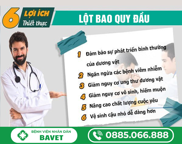 LỘT BAO QUY ĐẦU: NHỮNG ĐIỀU NAM GIỚI CẦN BIẾT