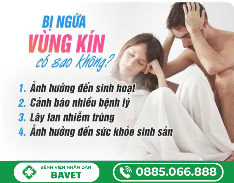 BỊ NGỨA VÙNG KÍN NAM VÀO BAN ĐÊM LÀ DO ĐÂU?