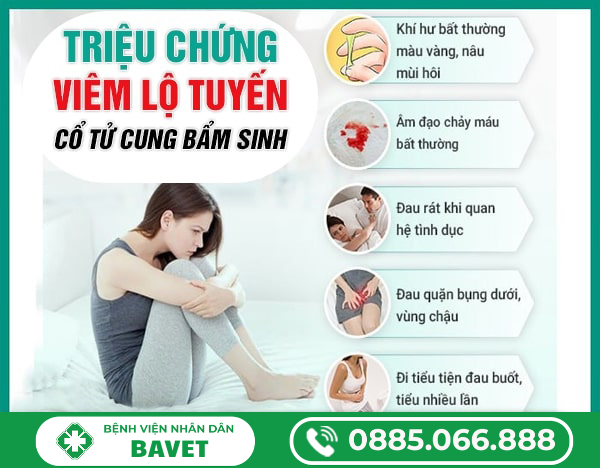 VIÊM LỘ TUYẾN CỔ TỬ CUNG BẨM SINH