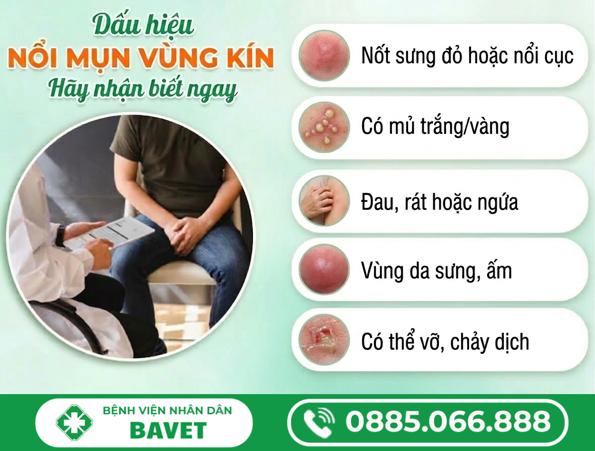 CÁCH CHỮA MỤN NGỨA VÙNG KÍN