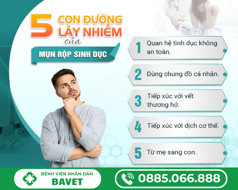 CÁCH CHỮA MỤN RỘP VÙNG KÍN