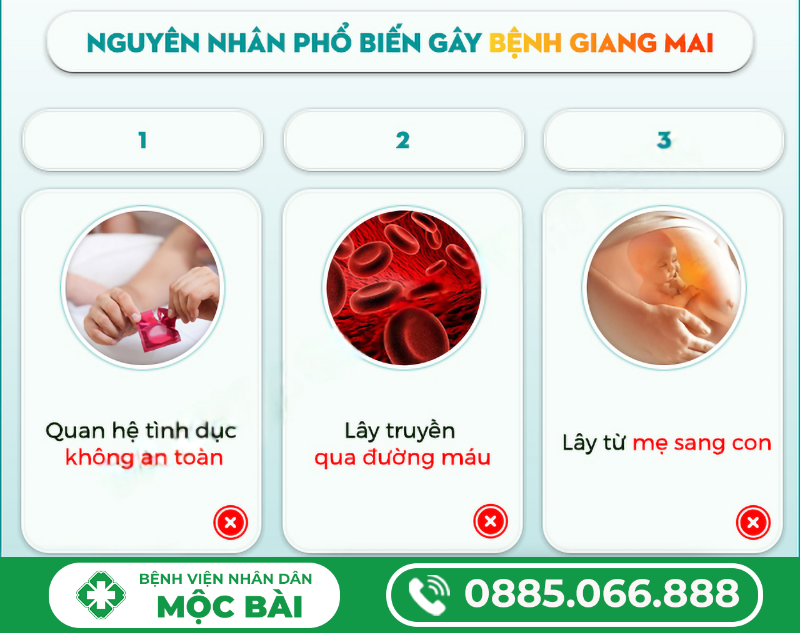 TÌM HIỂU VỀ BỆNH GIANG MAI
