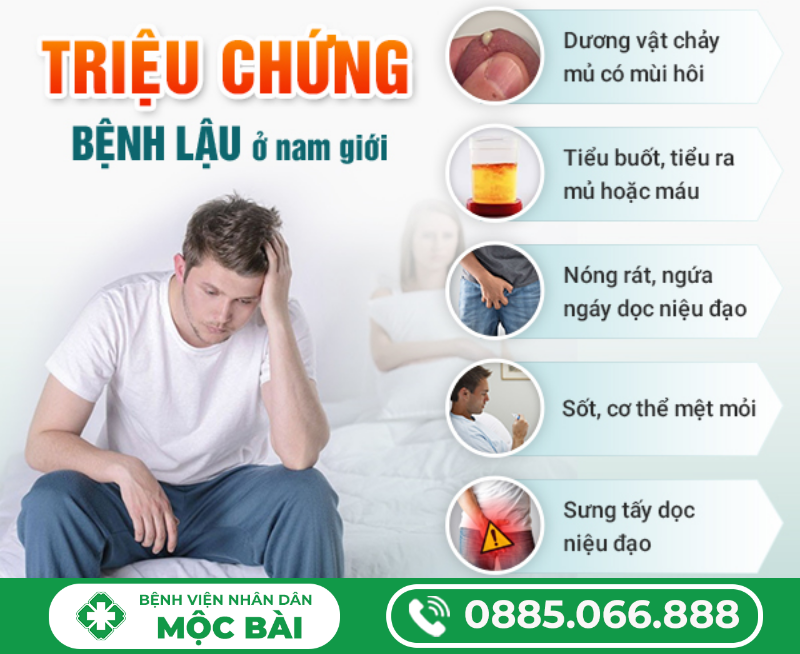 BỆNH LẬU Ở NAM LÀ NHƯ THẾ NÀO?
