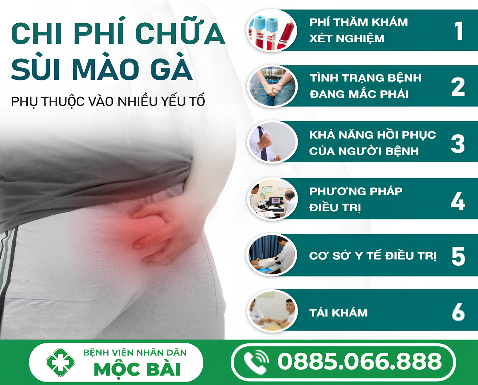 CHI PHÍ KHÁM CHỮA SÙI MÀO GÀ