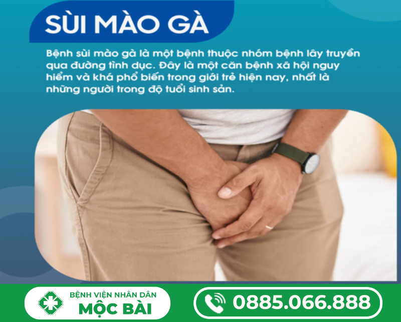 TÌM HIỂU VỀ BỆNH SÙI MÀO GÀ