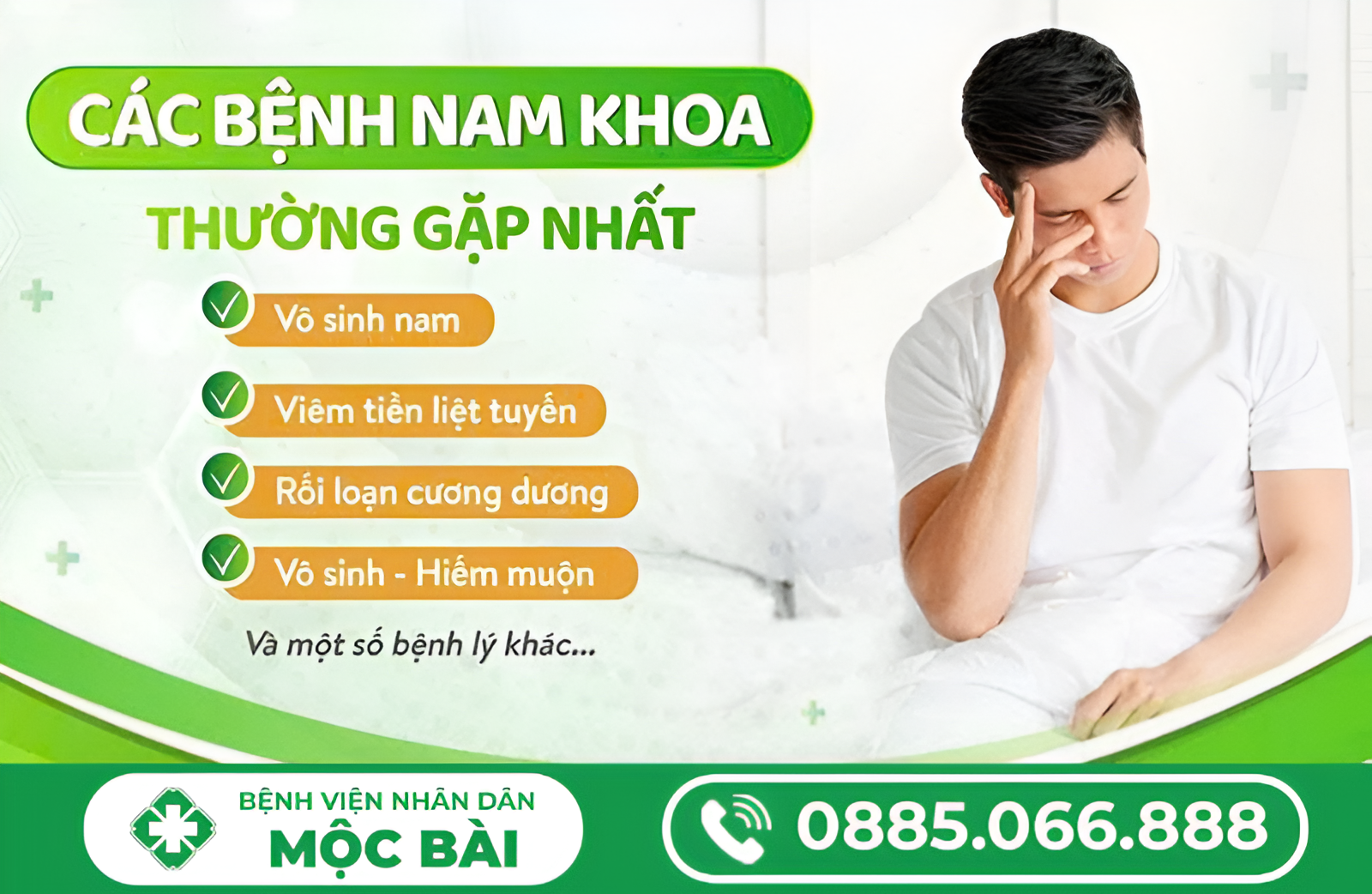 DẤU HIỆU CÁC BỆNH NAM KHOA