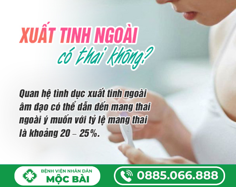 XUẤT TINH NGOÀI CÓ THAI KHÔNG?