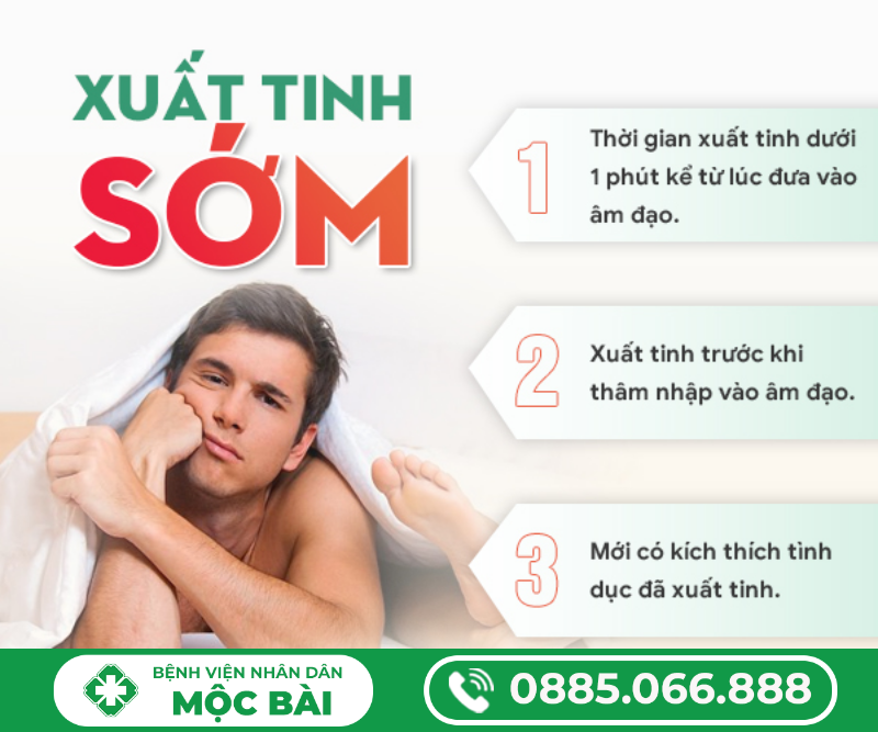 TÌM HIỂU BỆNH XUẤT TINH SỚM LÀ GÌ?