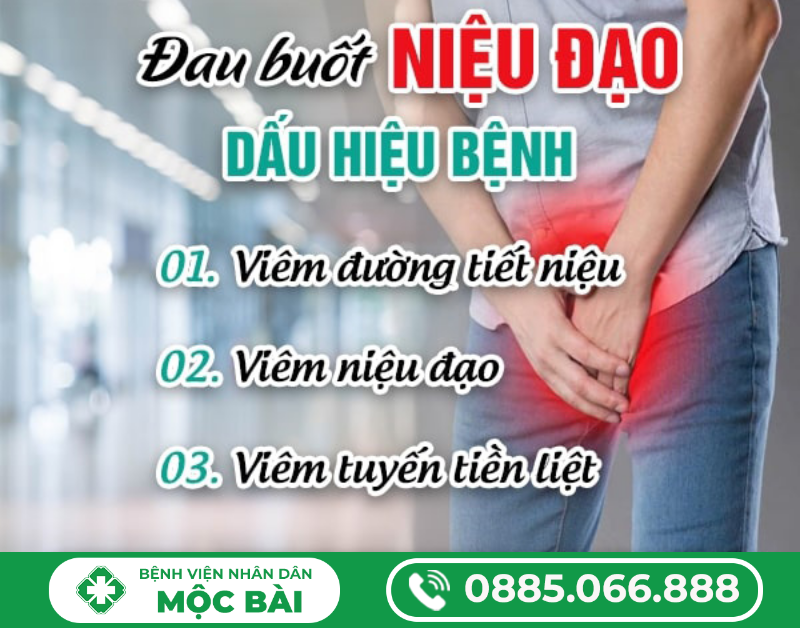 ĐAU BUỐT NIỆU ĐẠO: DẤU HIỆU BỆNH LÝ NGUY HIỂM
