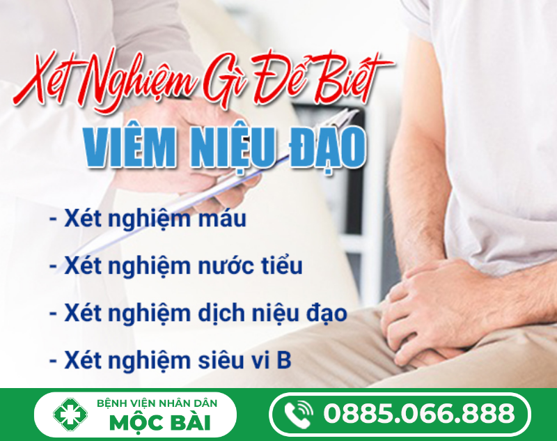 XÉT NGHIỆM GÌ ĐỂ BIẾT MẮC VIÊM NIỆU ĐẠO?