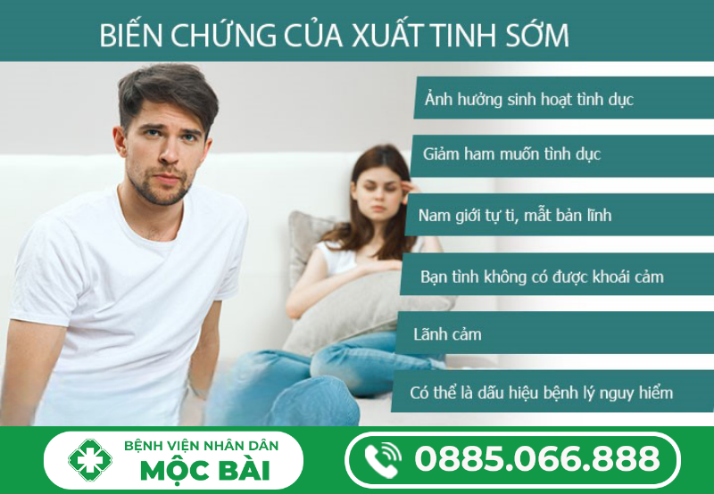 XUẤT TINH SỚM CÓ ẢNH HƯỞNG GÌ KHÔNG?