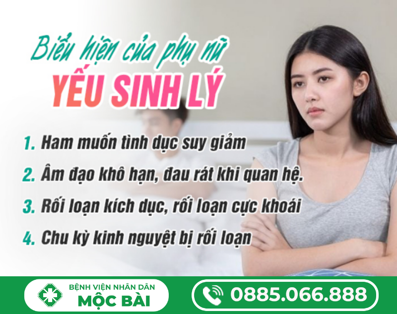 YẾU SINH LÝ Ở NỮ GIỚI