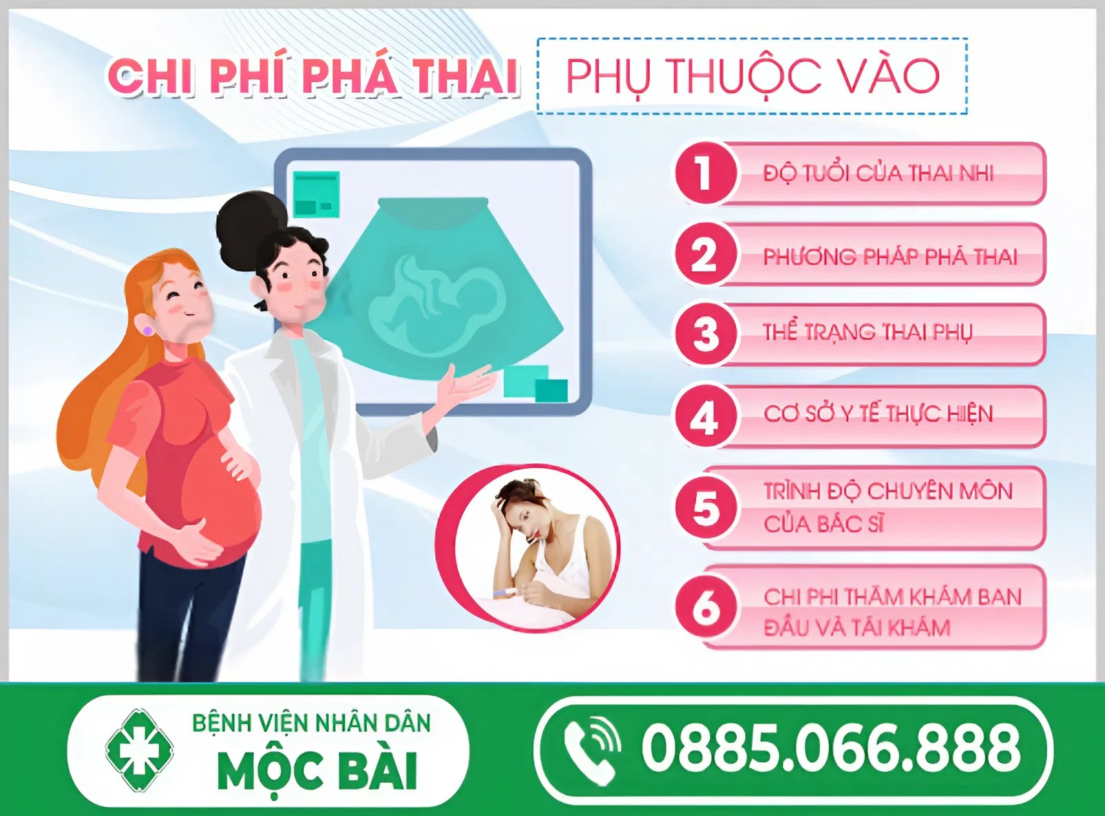 CẬP NHẬT CHI PHÍ PHÁ THAI DƯỚI 7 TUẦN TUỔI