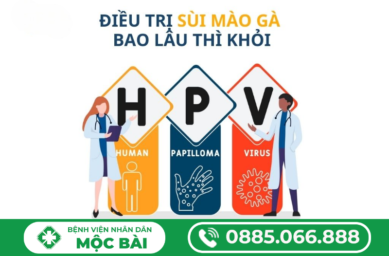 GIẢI ĐÁP: CHỮA SÙI MÀO GÀ BAO LÂU THÌ KHỎI?