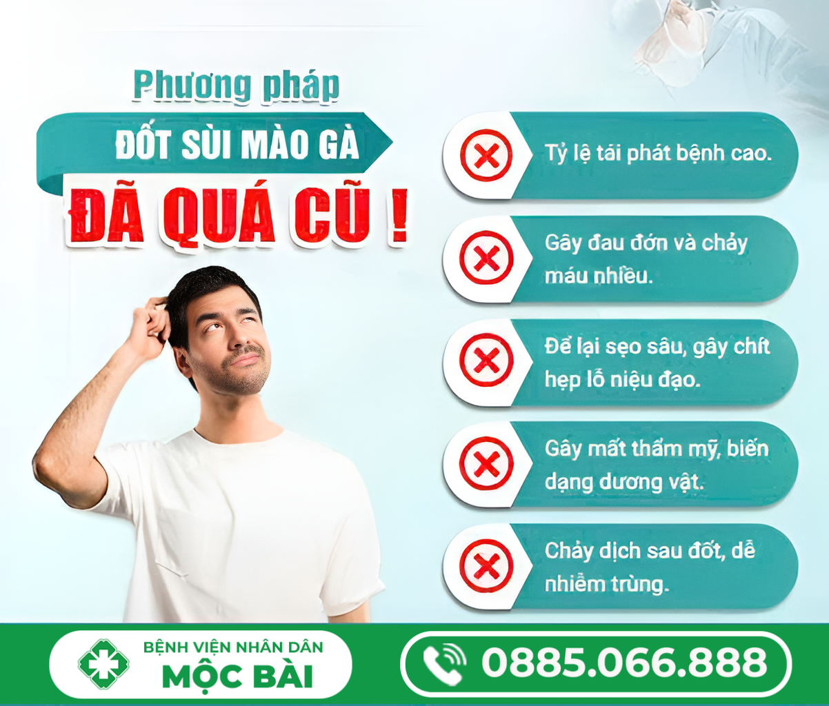 ĐỐT SÙI MÀO GÀ: NHỮNG ĐIỀU CẦN BIẾT TRƯỚC KHI THỰC HIỆN