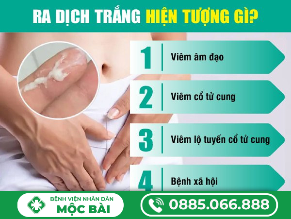 RA DỊCH TRẮNG LÀ HIỆN TƯỢNG GÌ?