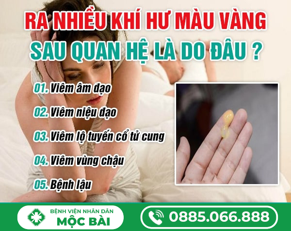 SAU KHI QUAN HỆ RA DỊCH MÀU VÀNG