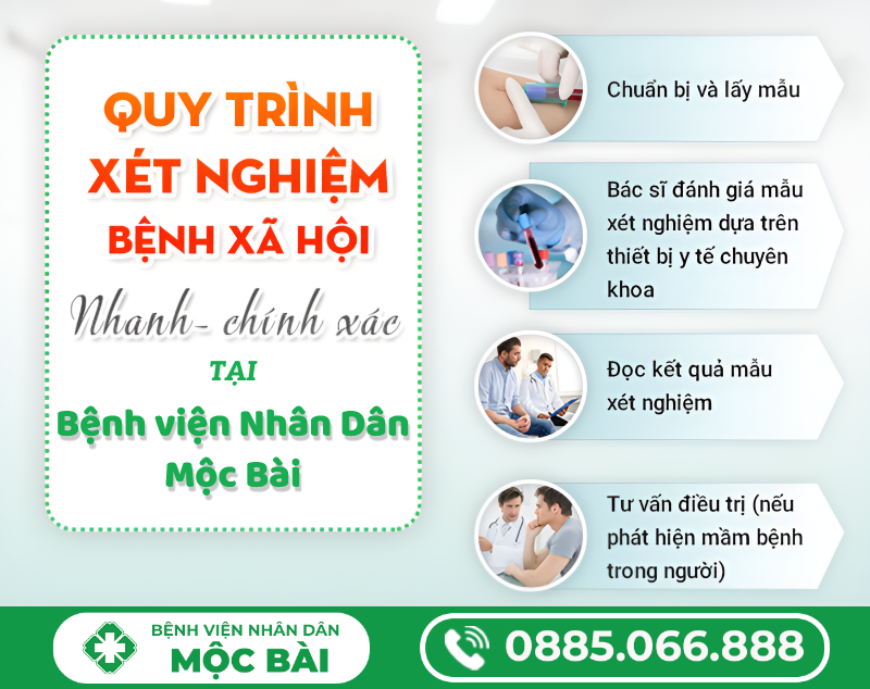 XÉT NGHIỆM BỆNH XÃ HỘI