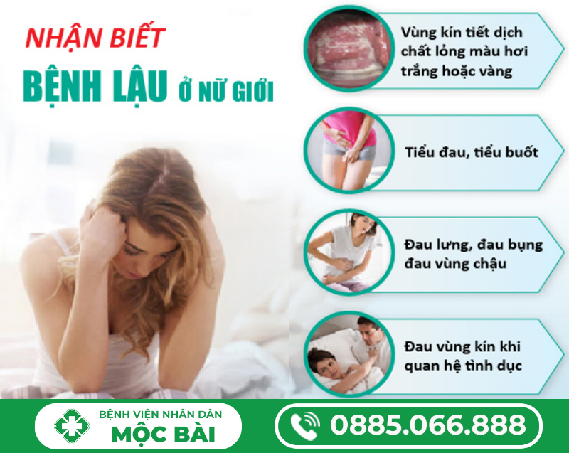 CÁCH CHỮA BỆNH LẬU Ở NỮ GIỚI