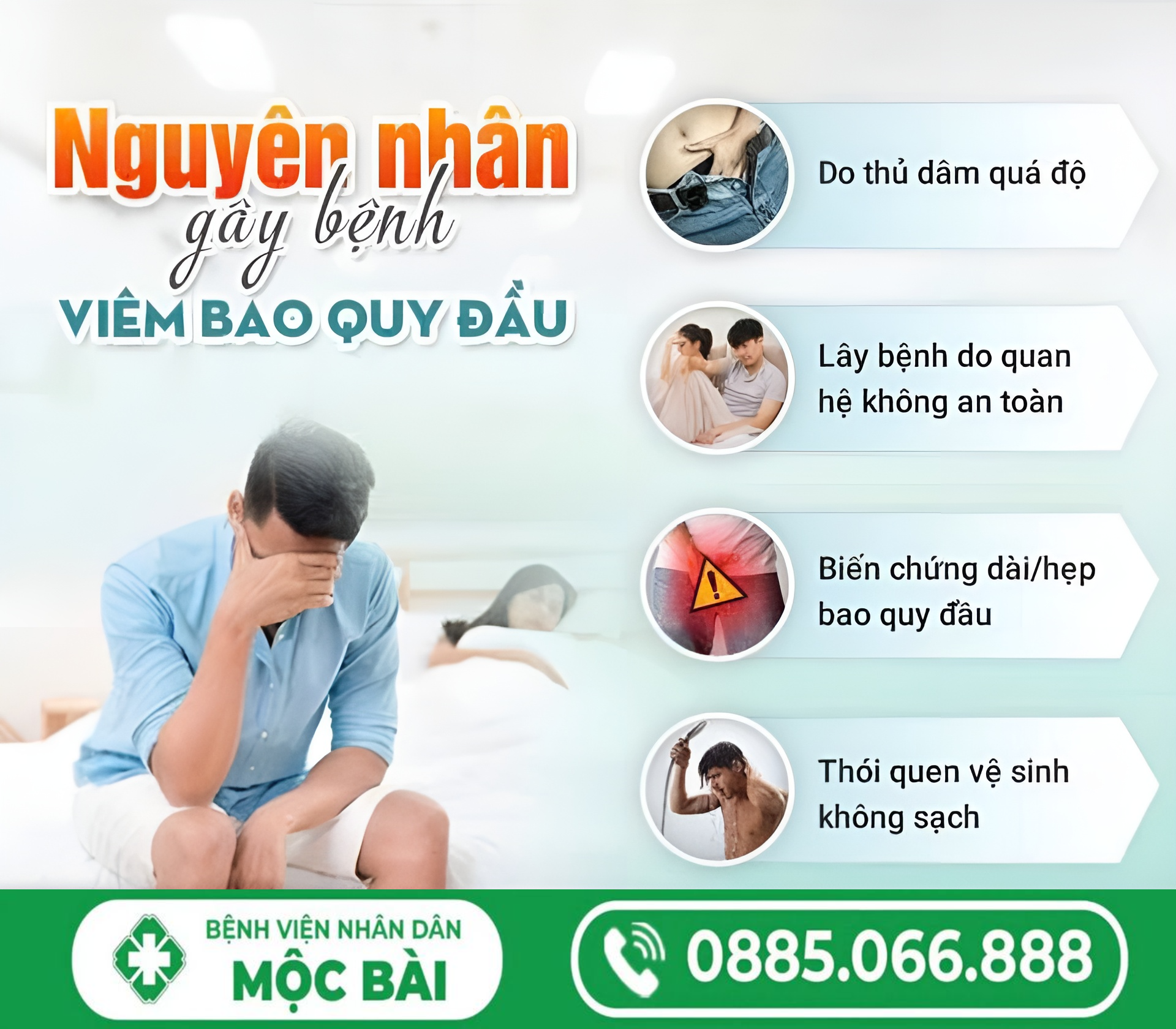 NGUYÊN NHÂN GÂY VIÊM BAO QUY ĐẦU