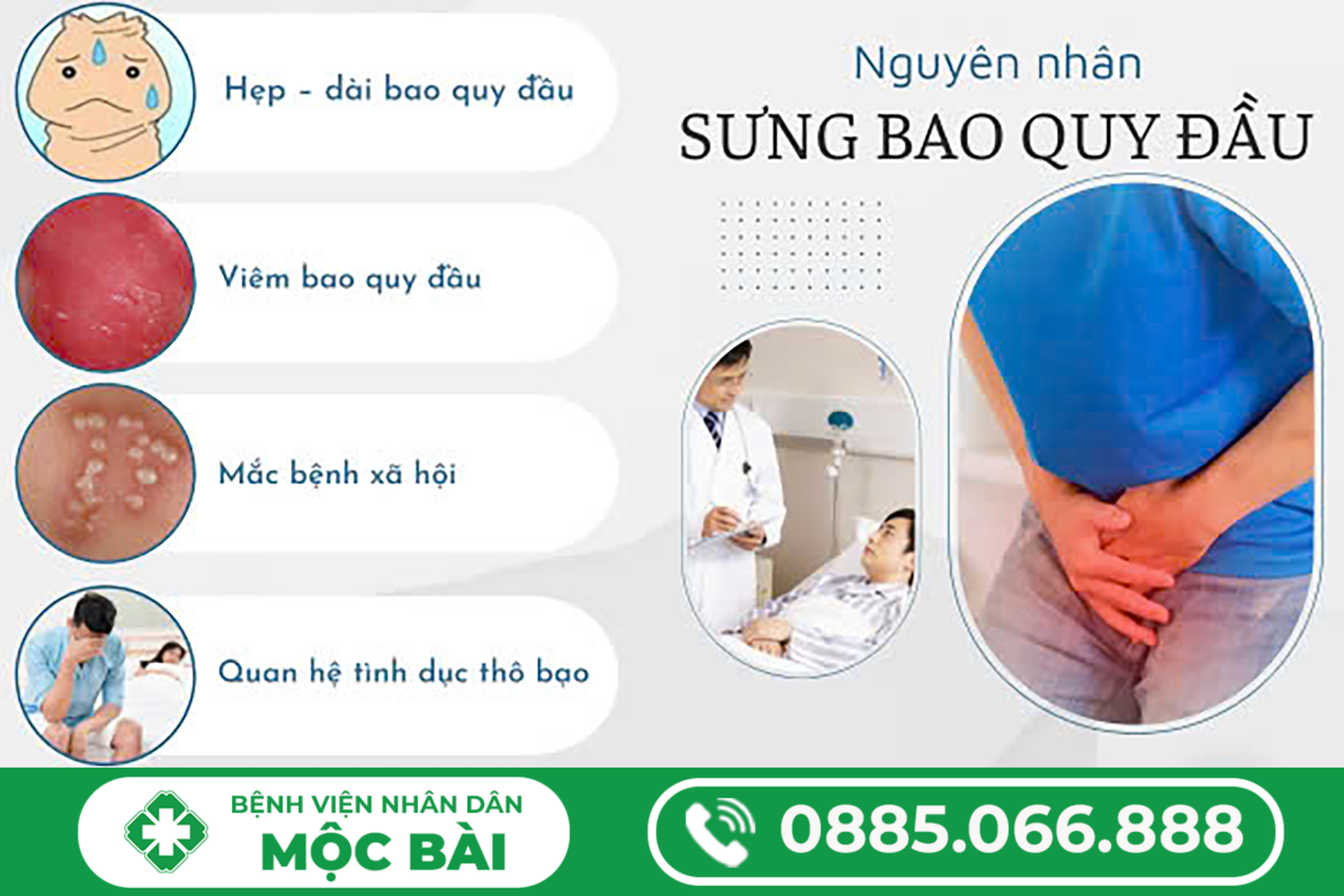 SƯNG BAO QUY ĐẦU: DẤU HIỆU VIÊM NHIỄM DƯƠNG VẬT