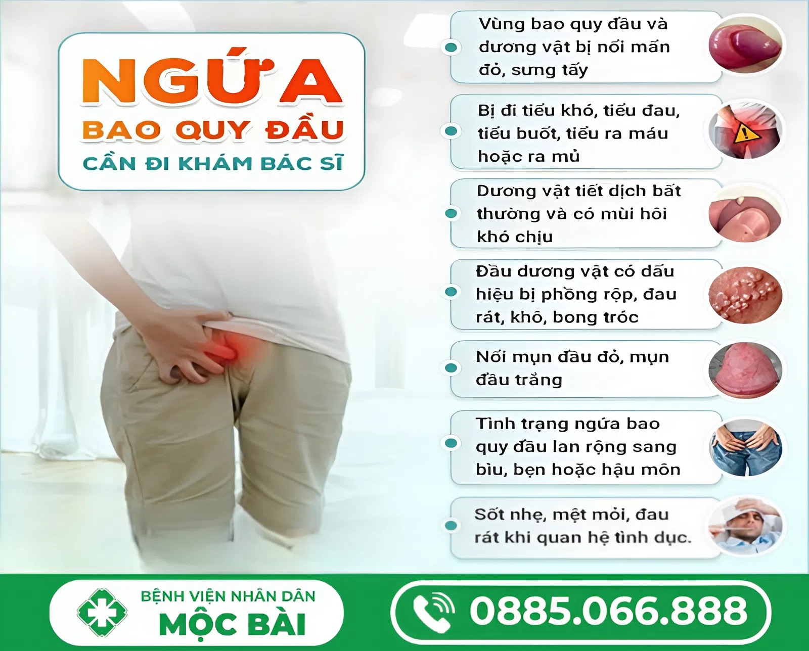 NGỨA BAO QUY ĐẦU LÀ BỆNH GÌ?