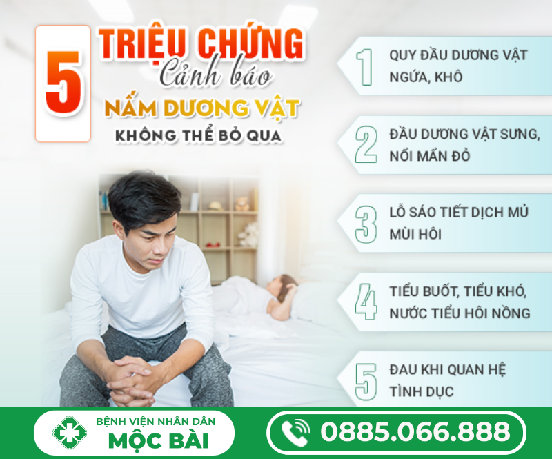 BIỂU HIỆN BỆNH NẤM DƯƠNG VẬT