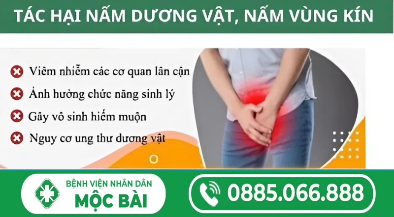 TÌM HIỂU VỀ BỆNH NẤM SINH DỤC Ở CẢ NAM VÀ NỮ GIỚI