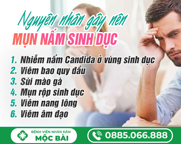 TÌM HIỂU BỆNH MỤN NẤM SINH DỤC