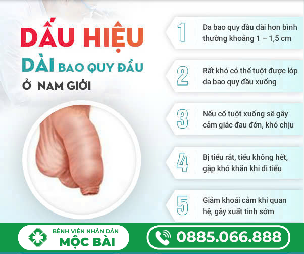 CÁCH NHẬN BIẾT DÀI BAO QUY ĐẦU