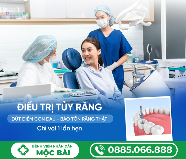 ĐIỀU TRỊ TỦY RĂNG MẤT BAO LÂU