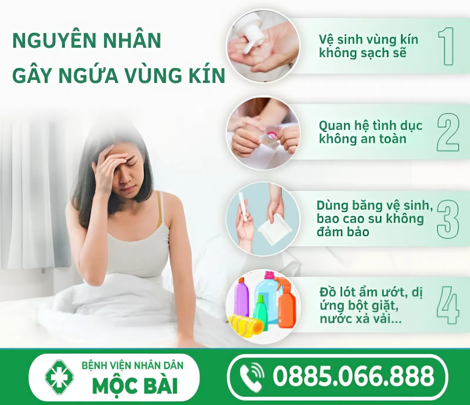 NGUYÊN NHÂN BỊ NGỨA VÙNG KÍN