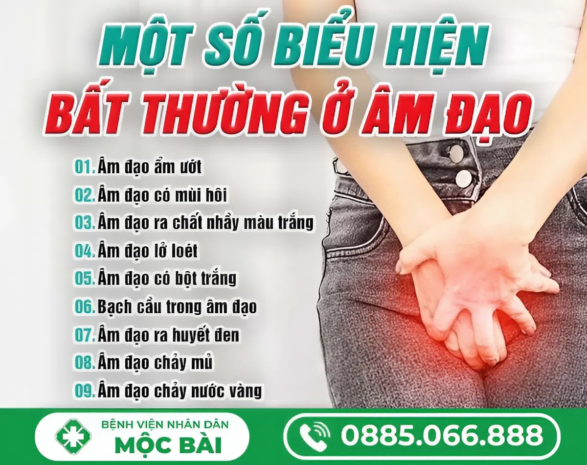 MỘT SỐ BIỂU HIỆN BẤT THƯỜNG Ở ÂM ĐẠO