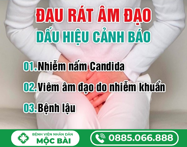 ĐAU RÁT ÂM ĐẠO: NGUYÊN NHÂN – DẤU HIỆU – CÁCH ĐIỀU TRỊ AN TOÀN
