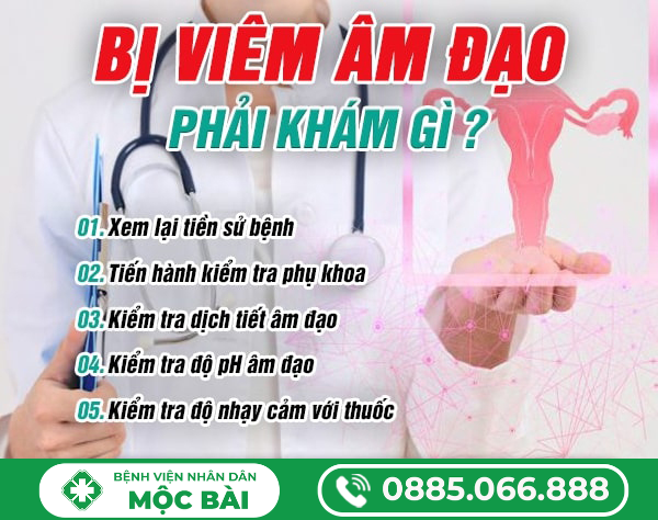 BỊ VIÊM ÂM ĐẠO – PHẢI KHÁM GÌ?