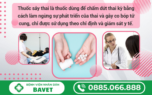 TÌM HIỂU ĐÚNG VỀ THUỐC SẢY THAI 