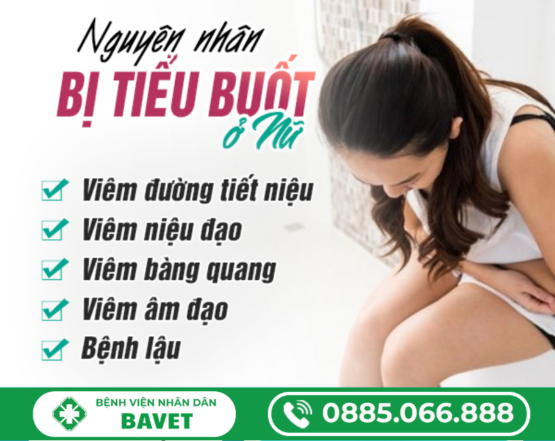TIỂU BUỐT Ở NỮ GIỚI